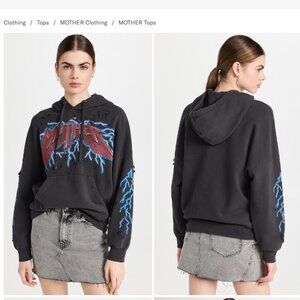 MOTHER The Whip It Hoodie, Size SMALL